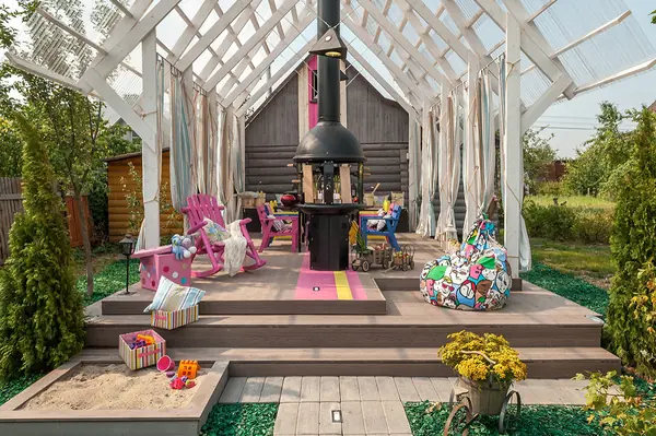 Терраса-взлётная полоса