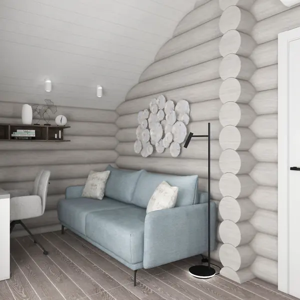 Проект загородного дома из сруба