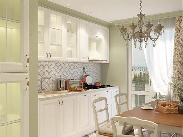 Дизайн кухни в стиле прованс