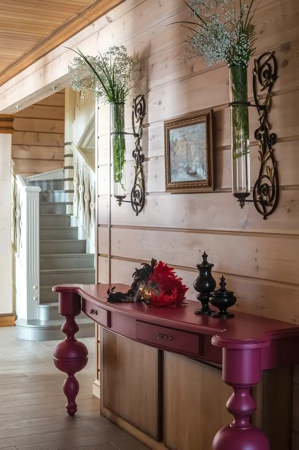 Дом из клееного бруса для большой семьи.