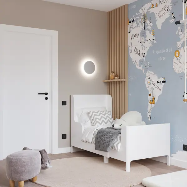 Дизайн-проект квартиры, площадью 99,1 м2 в г. Новосибирск