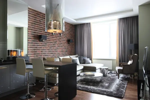 Интерьеры в стиле лофт