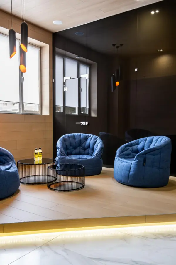 Дизайн интерьера фитнес центра.