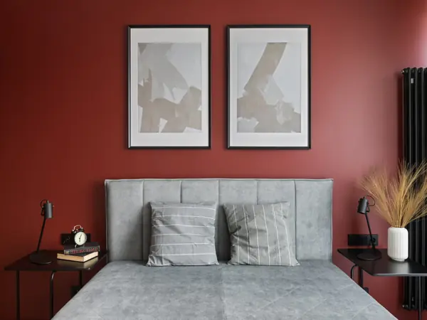 Цветовой минимализм в арендной квартире .