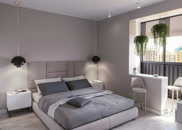 Дизайн-проект трехкомнатной квартиры 87 кв.м. в ЖК «Лучи»