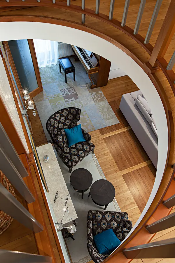 Пентхаус в Дубне. Архитектор Инна Азерская