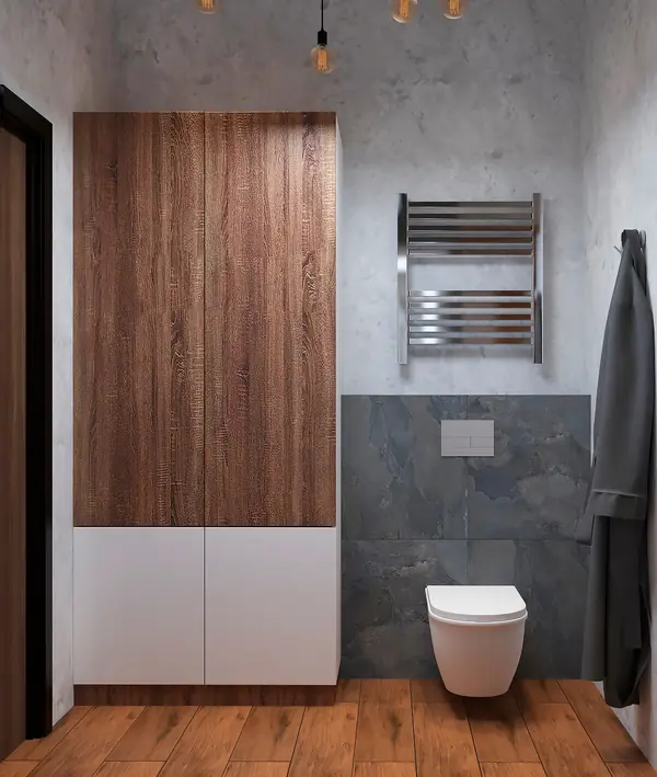 Сталинка-лофт. Санузел