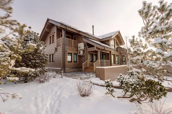 Фотосъемки коттеджа для компании Деревянный Дом