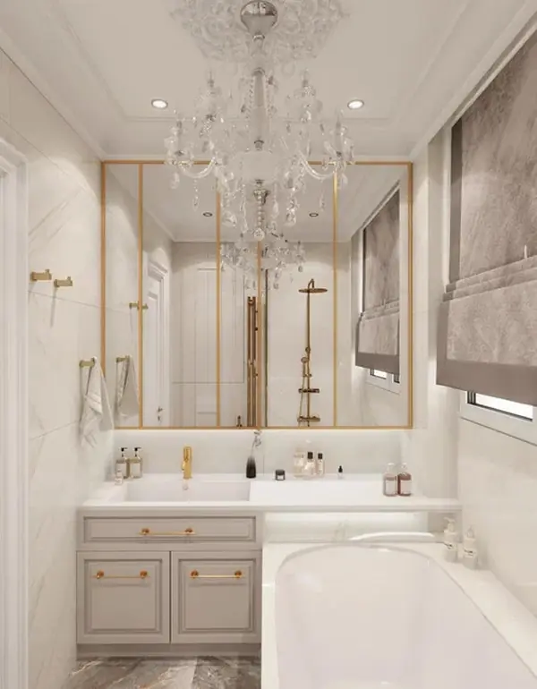 Светлая квартира 112,55 м² в современном стиле