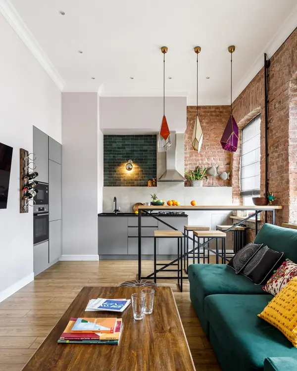 Дизайн и ремонт трёхкомнатной квартиры 75 м2