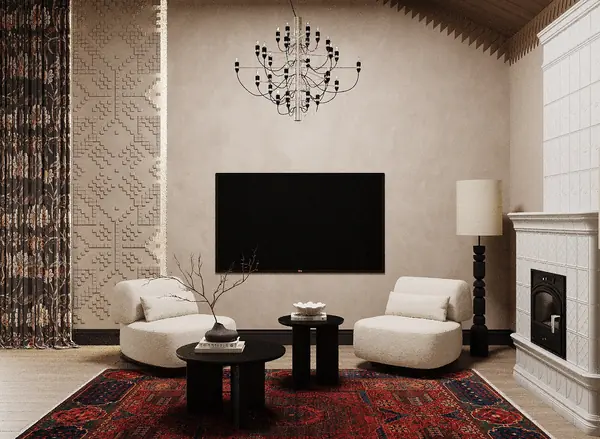 Загородный дом в русском стиле