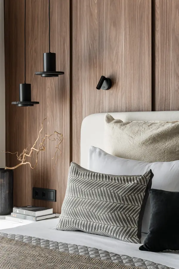 Квартира для активной семьи в минималистичном стиле