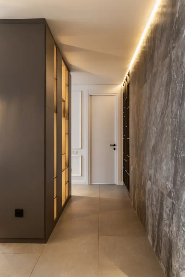 Квартира в серых тонах