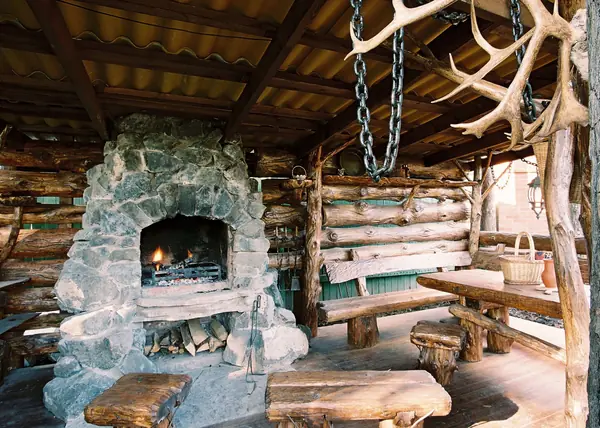 Сад в стиле кантри.