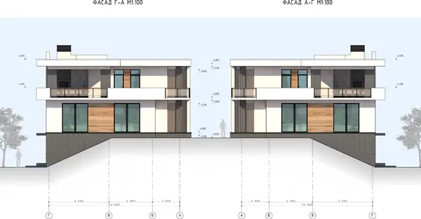 Загородный дом в стиле Хай-тек.