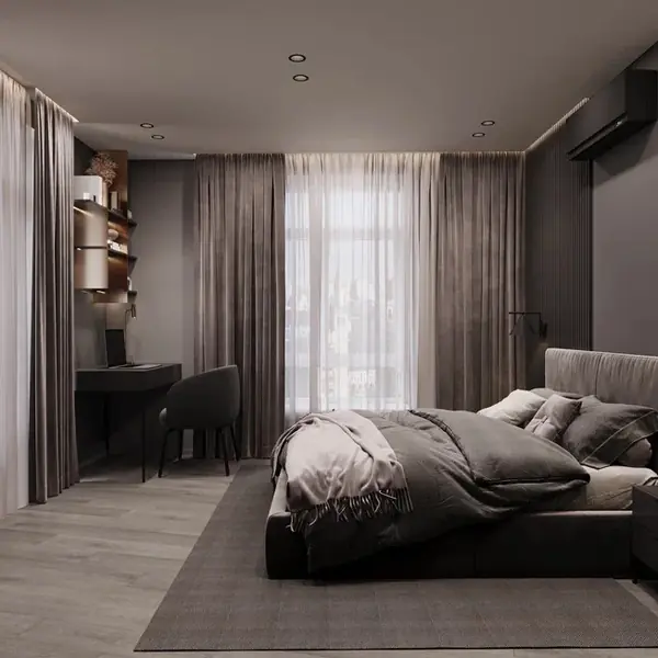 Дизайн проект 4-х комнатной квартиры 145 м2 для семейной пары с детьми