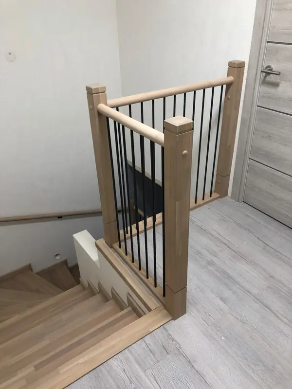 Обшивка бетонной лестницы на ул. Автомобильная