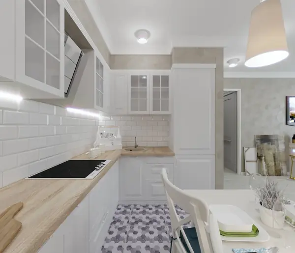 Воздушный и светлый интерьер