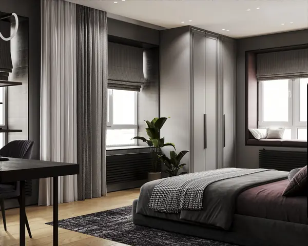 Проект 3-х комнатной квартиры NUMBER 1.1.1