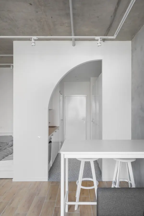 Квартира с полуаркой