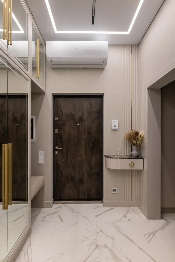 Светлая квартира в цвете кашемир