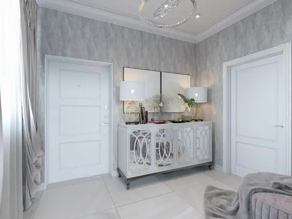 Дизайн интерьера коттеджа (д.Пасынково)