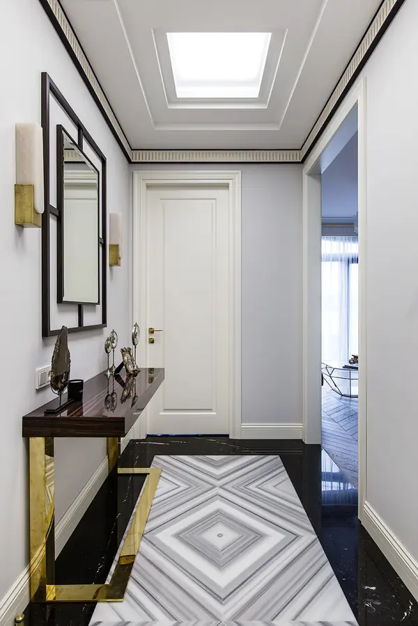 Современная росокшь - квартира в стиле арт-деко в ЖК "BALCHUG RESIDENCE"