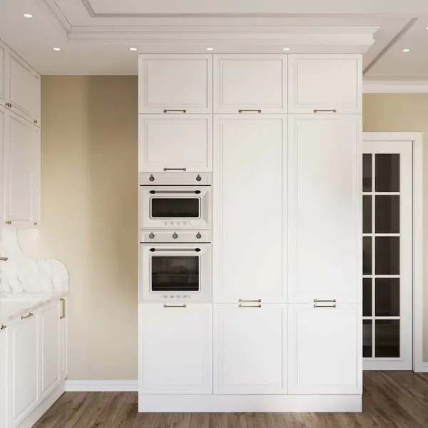 Дизайн-проект квартиры в "Сталинке" в классическом стиле