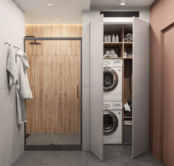 ЖК "Квартал Галактика", квартира в зеленом цвете.