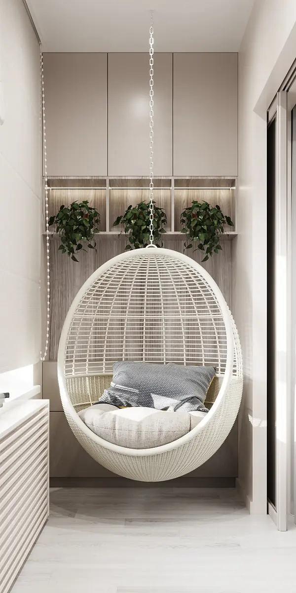 Дизайн лоджии в Ньютоне