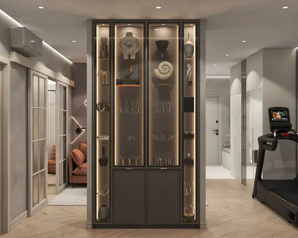 Яркая и спортивная квартира