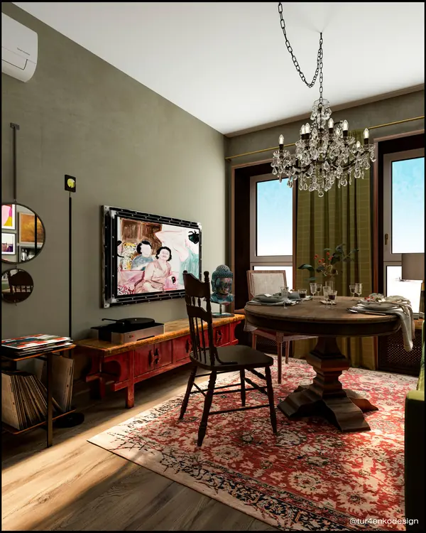 Дизайн 4хкомнатной квартиры в ЖК "Вестердам"