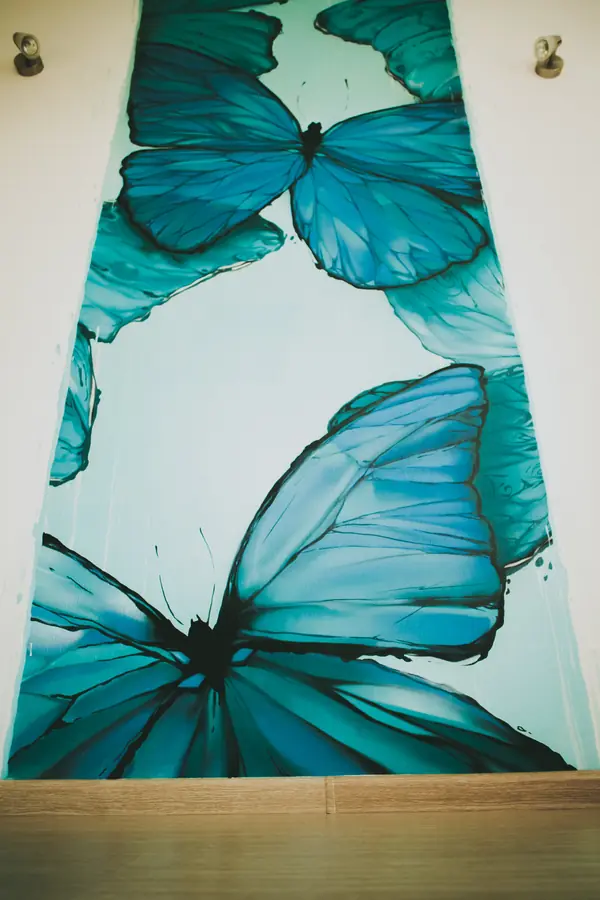 "Butterfly" in the bedroom