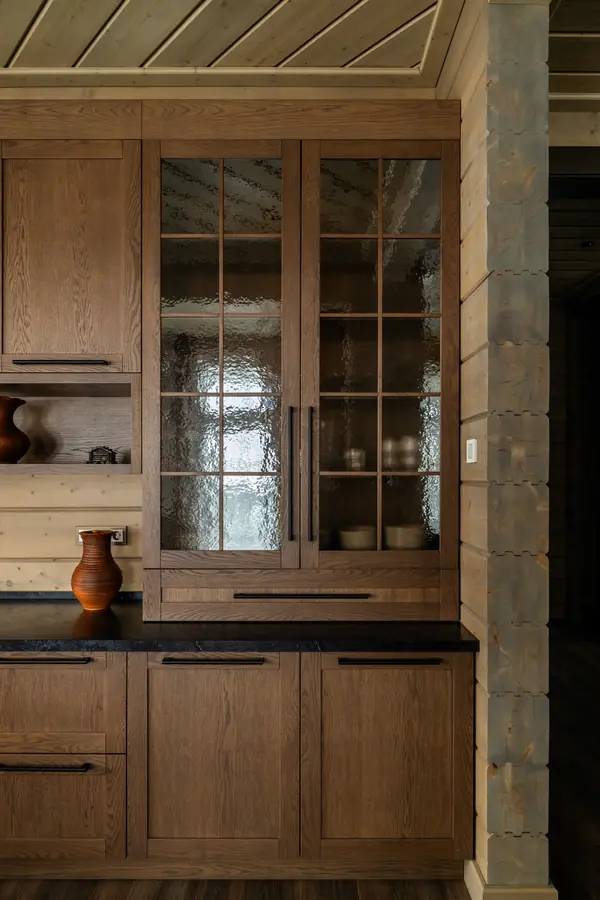 Кухня из массива дуба