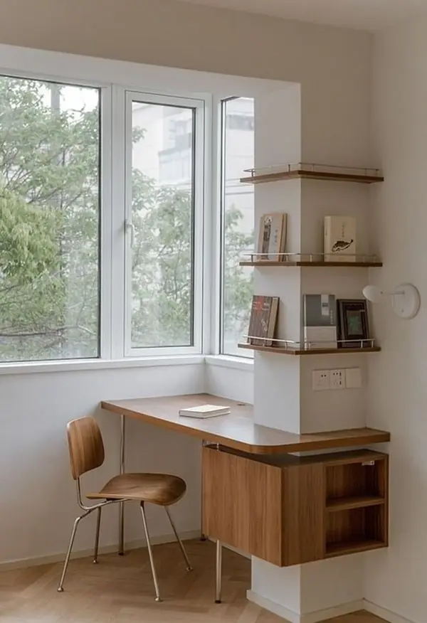 Отделка рабочего места декоративной штукатуркой