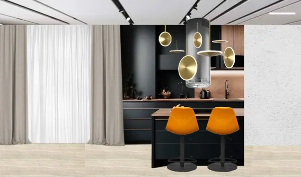 кухня в стиле минимализм