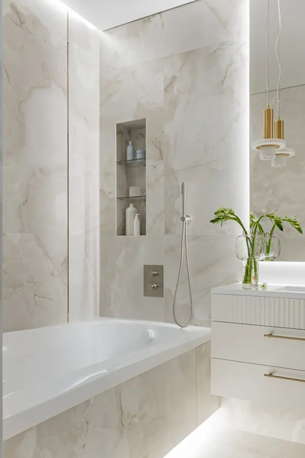 Ванная комната. Фото реализованного проекта