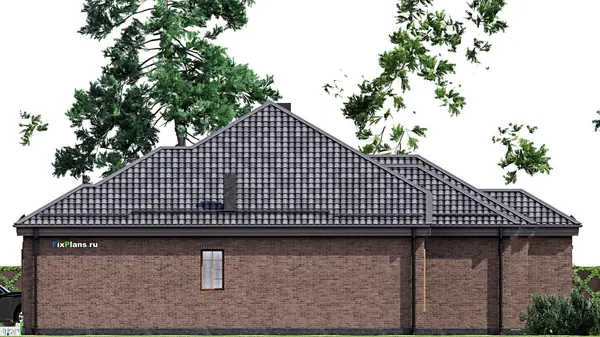 Проект одноэтажного дома 19х21м S251м2 F-16847