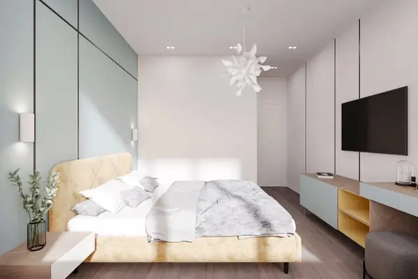 Планировка 3-х комнатной квартиры в современном стиле