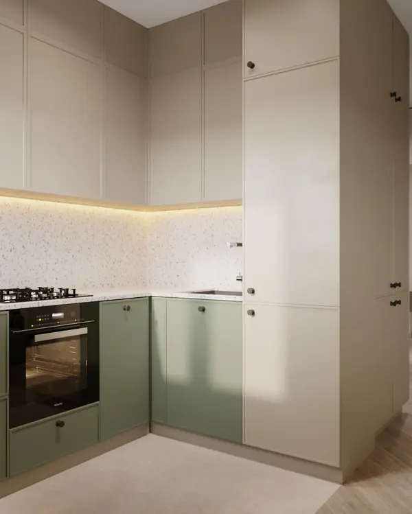 Современный дизайн-проект в пастельных тонах