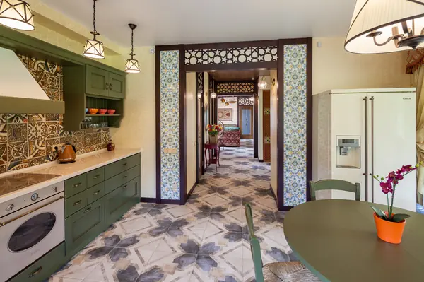 Интерьер гостевого дома с баней в Нижегородской области