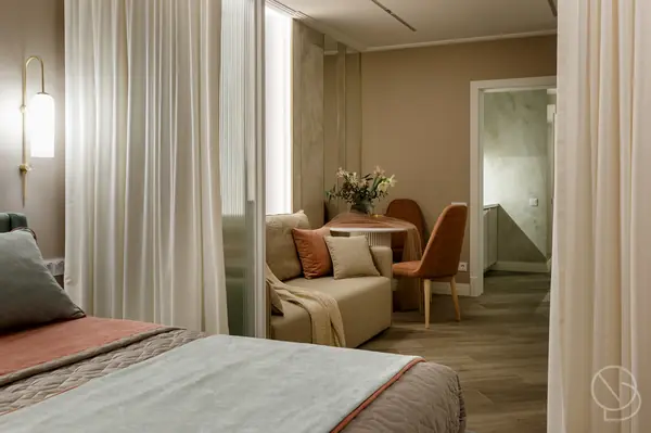 Спальня, зал