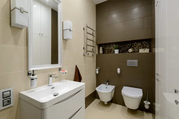 Трехкомнатная квартира-студия в современном стиле