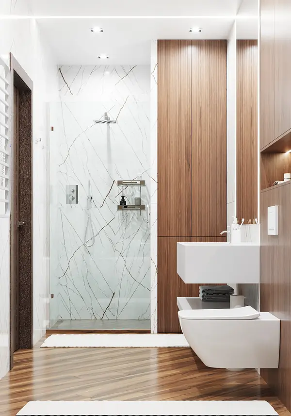 Ванная комната в ЖК Лесопарковый