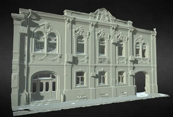 Обмер фасада памятника архитектуры