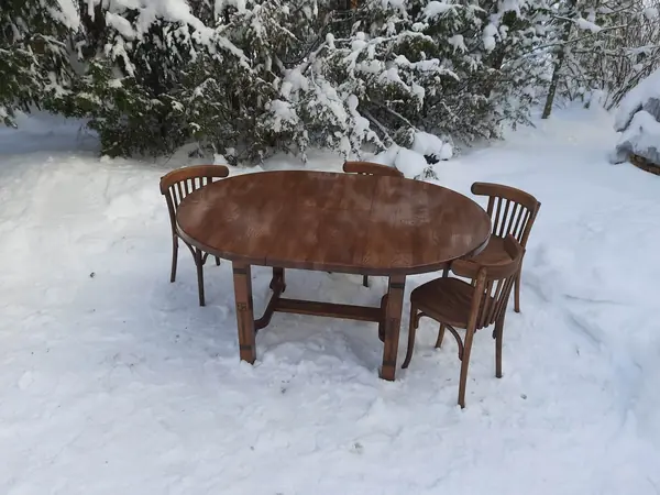 Раскладной круглый стол