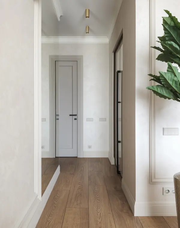 Реализация современной четырехкомнатной квартиры площадью 170 м²