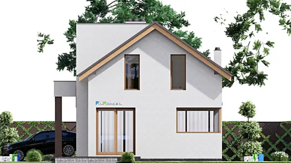 Проект двухэтажного дома 10х16 м S184м2 F-16298
