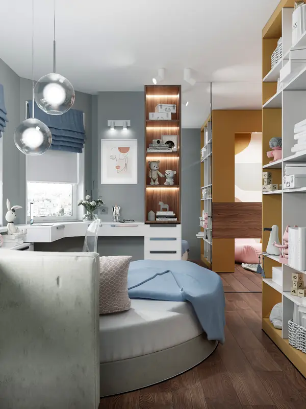 Детская комната для девочек