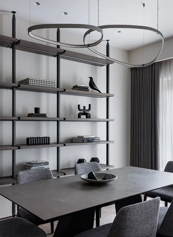 Монохромная квартира 90 м2 в центре Москвы